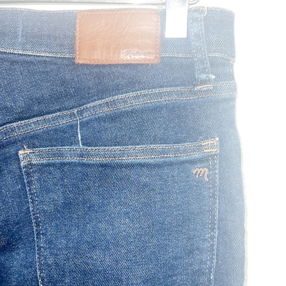Madewell Dark Wash 9" Midrise Women's Skinny Jeans - Picture 8 of 13